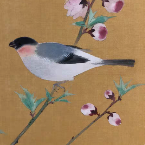 水晶风镇200 日本回流画，昭和时期喜上眉...