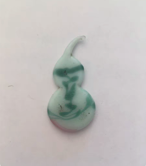 包邮老琉璃绞胎料葫芦，完整精美，无毛病。 ...