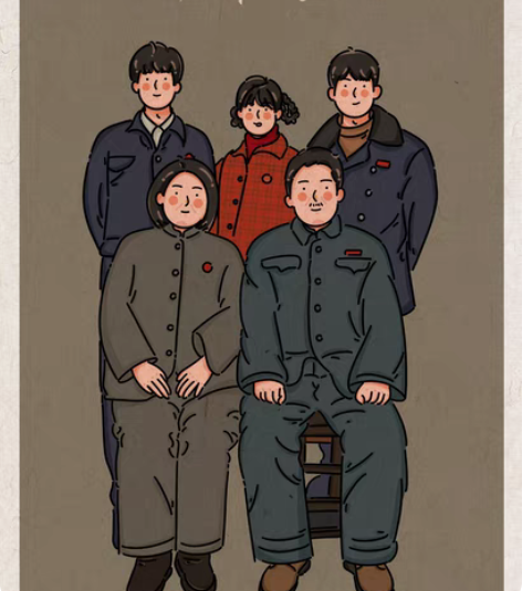 包邮手绘老照片留存照定制 每个家都会留下一...