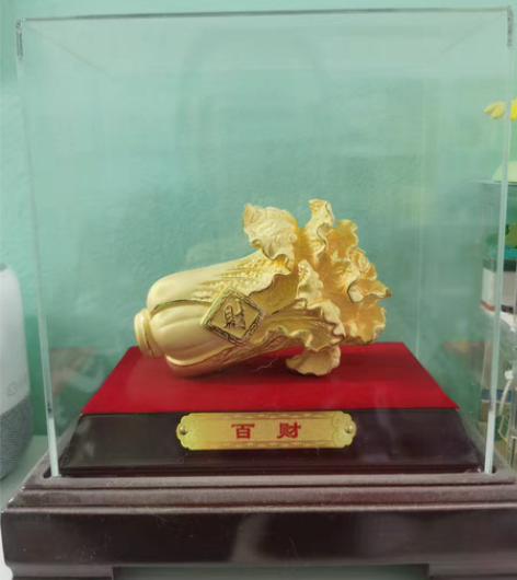 白菜摆件盒子大小15厘米左右 工艺品摆件，...