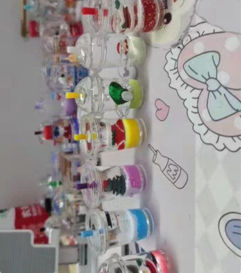 包邮孤品圣诞款流沙摆件八件套29.9包邮 ...