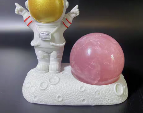 转卖水晶球底座 宇航员太空人 树脂球座  ...