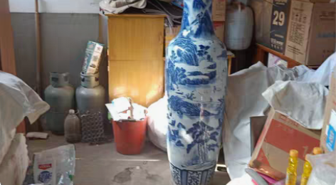 景德镇瓷器落地大花瓶 材质:陶瓷 品牌:M...