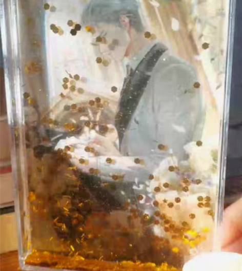 光与夜之恋周边 流沙相框摆件 查理苏 婚卡...