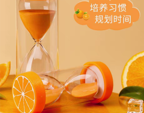 转卖沙漏计时器儿童防摔10/30/60分钟...