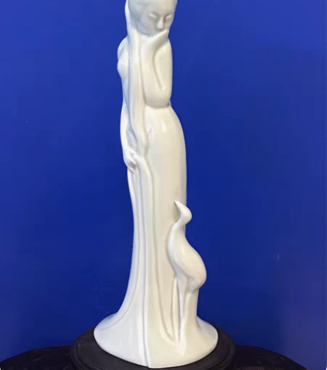 包邮刘远长作品，中国工艺美术大师，景德镇雕...