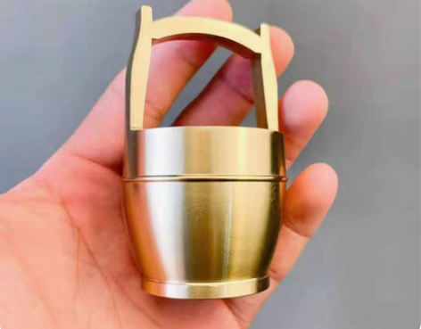 包邮挥泪清仓，黄铜一桶金水桶摆件创意礼品 ...