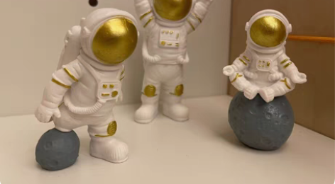 包邮【3个9.6元包邮清仓带走】小宇航员摆...