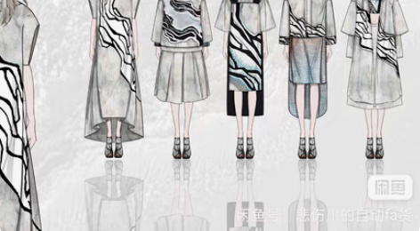 服装效果图代画 马克笔、彩铅、水彩、板绘（...
