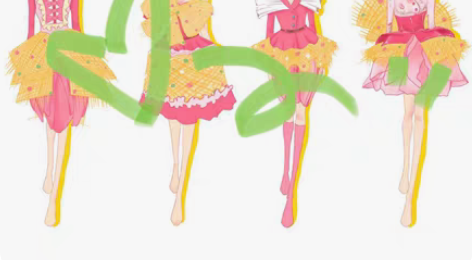 包邮艺术流派服装设计灵感版+效果图 内容包...