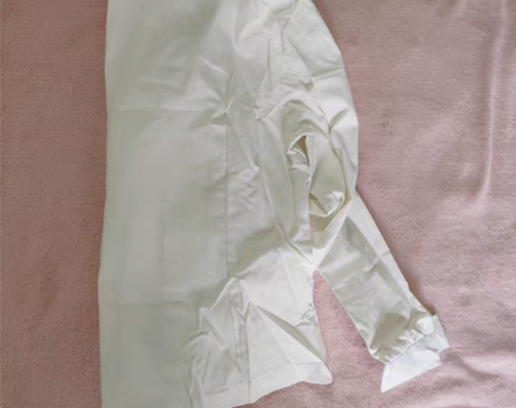 服装设计作业女衬衫 规格165 到手之后熨...