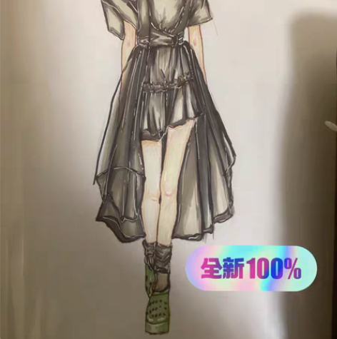 服装效果图手绘 30-50元 草稿15元 ...