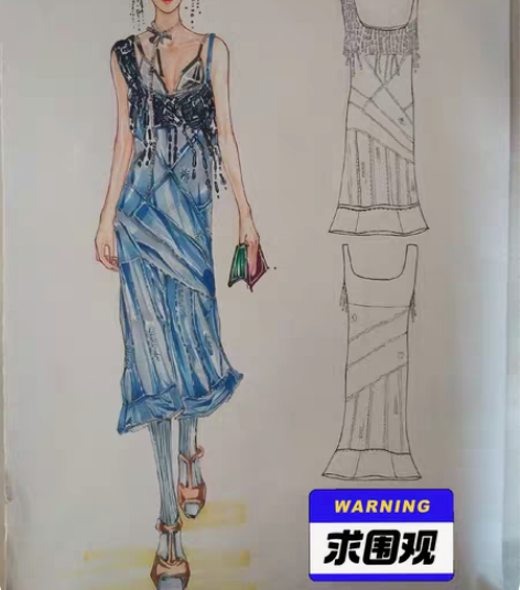 服装设计 /时装画/procreate服装...