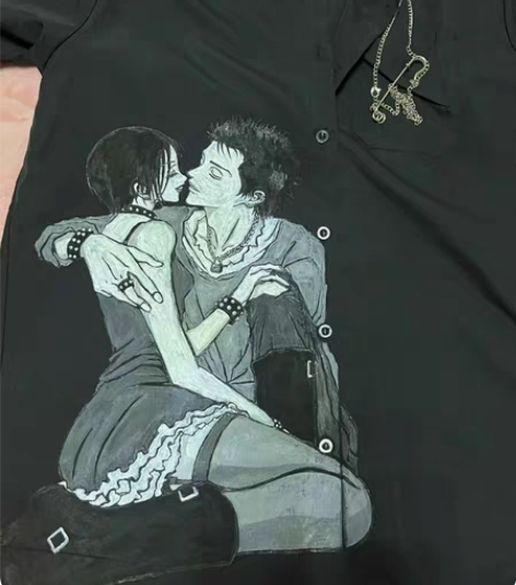 【售出展示】 近期接的客人定制的手绘动漫服...