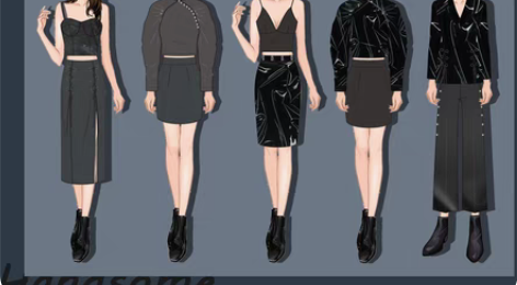 包邮大学生代做cdr设计 专业服装设计 用...