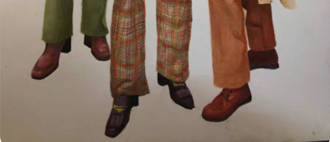 服装效果图 水彩手绘 单个人物50-80r...