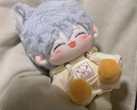 出 兔毛有骨小忺 20cm棉花娃娃 元气少...