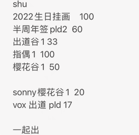 出徐阳明国现小小盘 2022生日挂画　10...