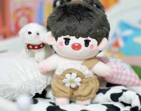 包邮包邮10cm娃衣三色背带裤海星体/正常...