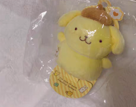 包邮出三丽鸥布丁狗 鹦鹉布丁，布丁狗指偶 ...