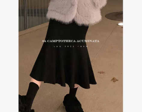 转卖LUU桃喜儿/鱼尾裙中长款高腰显瘦超美...