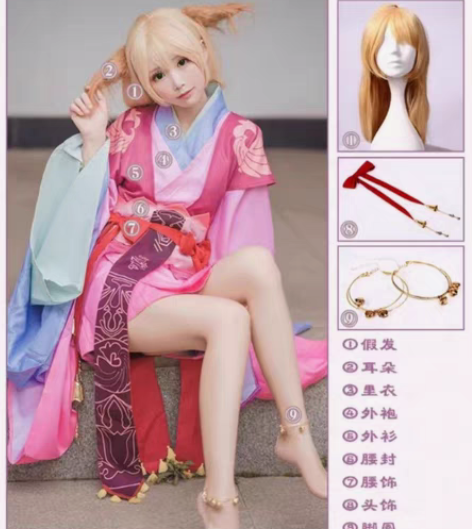 苏苏cos服，大全套，s码，包邮，穿过一次...