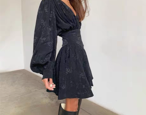 转卖Sisjuly 法式高街范儿复古暗纹收...