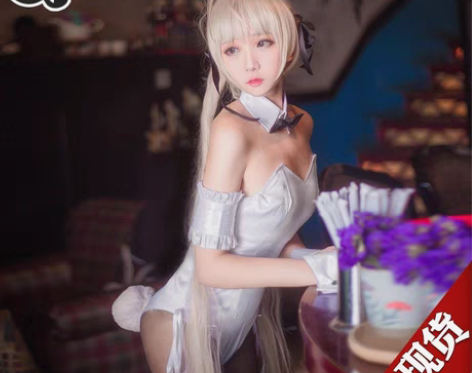 【三町目】穹妹兔女郎cos缘之空动漫女仆装...