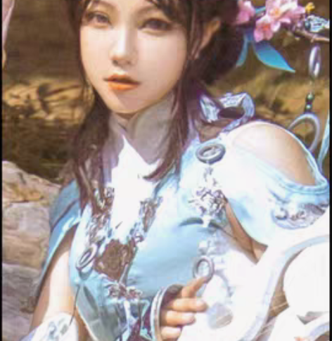 悠窝窝  雪河琴娘  L码  没有假发，鞋...