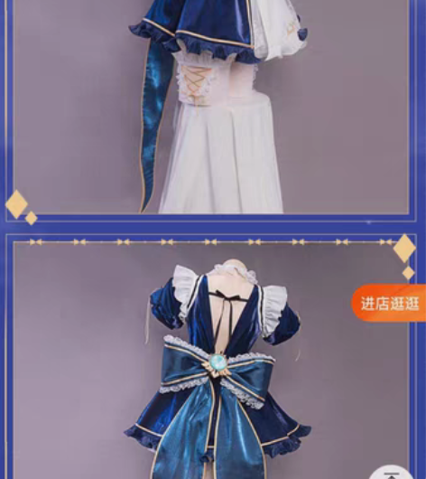 Uwowo悠窝窝原神琴同人女仆装cospl...