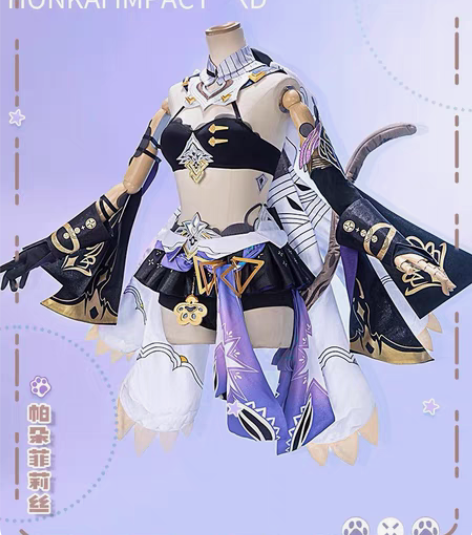 初兽猫 崩坏3 希奥拉渡鸦微醺时光cos空...