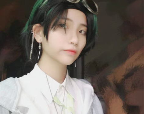 包邮初兽猫cosplay 绿谷出久兔兔魔术...