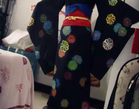 转卖地狱少女 阎魔爱cos振袖和服 手绘 ...