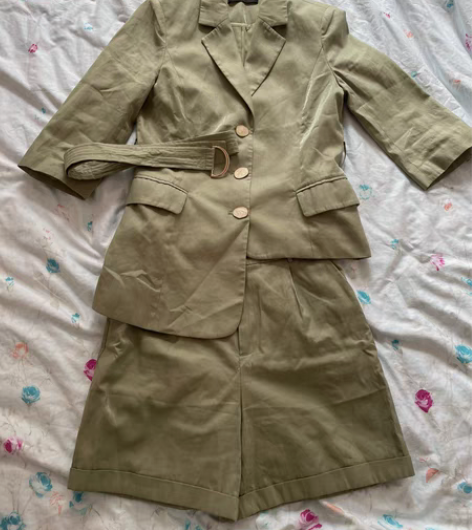 包邮迪卡轩165码 L码 西装套装一套 剪...