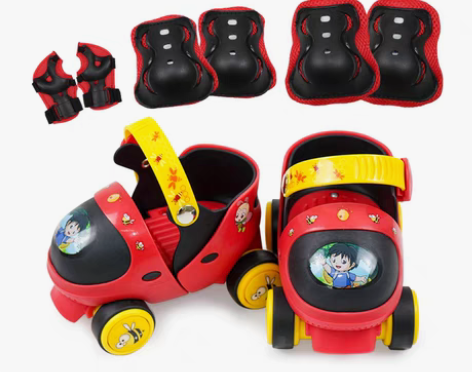 转卖玄凌 直排轮 可调节  几乎全新 仅限...