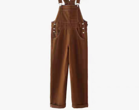 转卖女裤子春秋款欧阳娜娜同款工装宽松阔腿直...