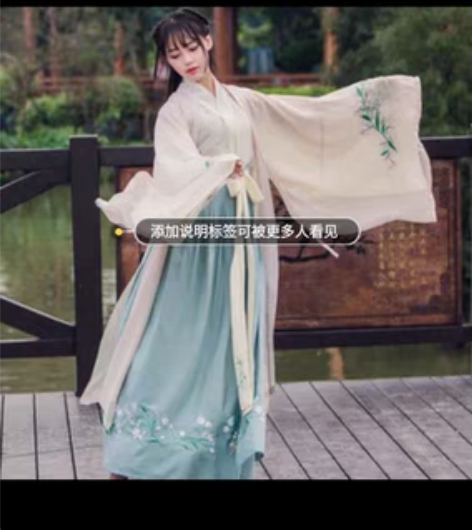 追风侠汉服 上衣+下裙+大袖衫 这件衣服我...