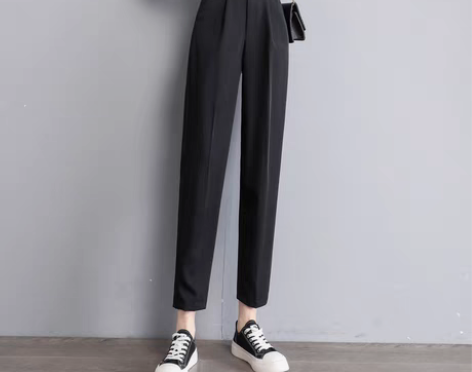 转卖【呼呼专享】哈伦西装裤春季新款女士韩版...