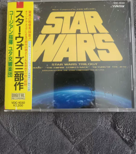 星球大战电影原声，日本3200日元版，VD...