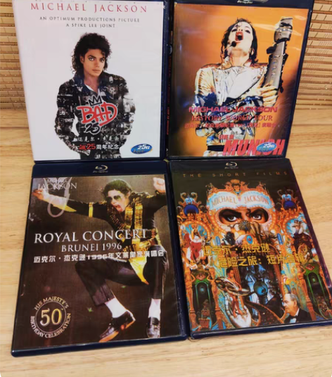 包邮迈克尔杰克逊 蓝光碟演唱会+收藏版套装...