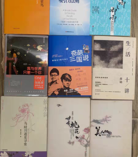 闲置书籍，10块一本 有大冰书籍两本 唐史...