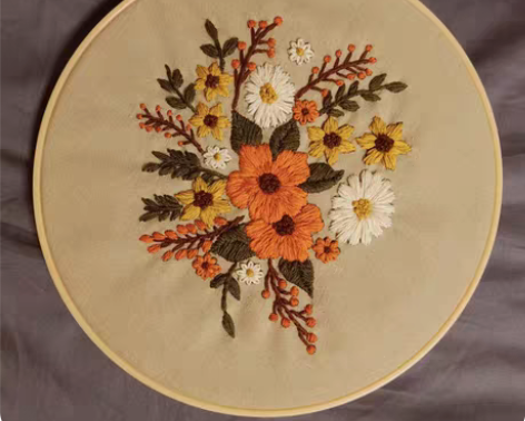 纯手工刺绣成品 手工作业 礼品 装饰画 接...