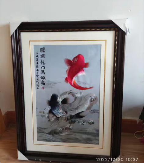 闲置刺绣挂画，全新，价格合适就出 感兴趣的...