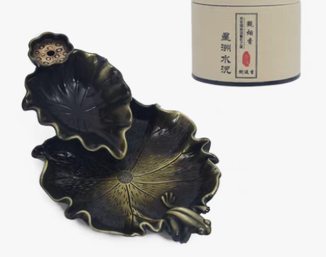 转卖倒流香炉家用室内香薰炉熏香檀香炉荷塘创...