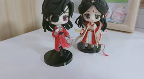 【自留展示】天官赐福花城谢怜超轻粘土手办 ...