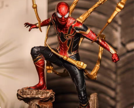 包邮英雄远征复仇者联盟4钢铁蜘蛛侠手办电影...