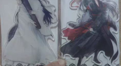 魔道祖师立牌蓝忘机魏无羡立牌 忘机的感觉有...