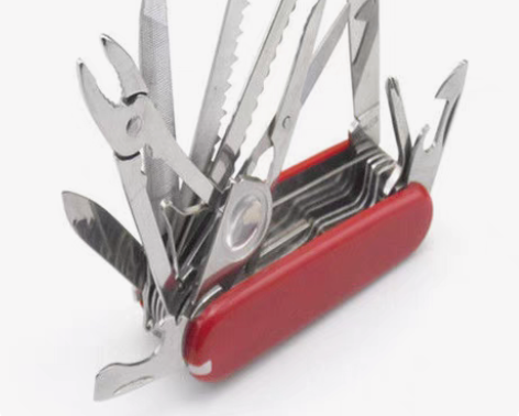 包邮多功能瑞士小刀户外随身迷你刀具野营便携...