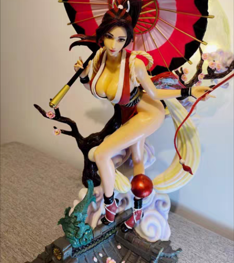 王者荣耀不知火舞大型拳皇游戏不知火舞手办动...