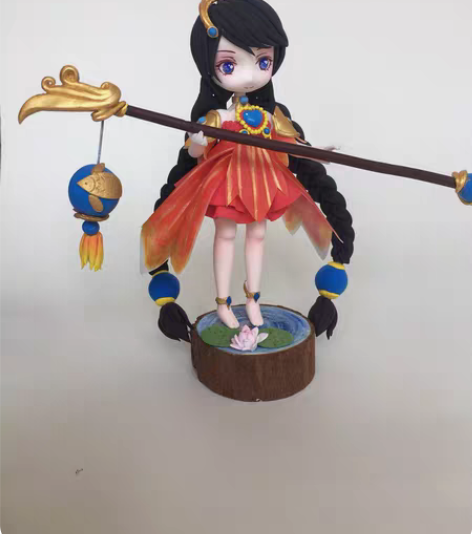 大乔 王者荣耀 手办  超轻粘土手办定制 ...